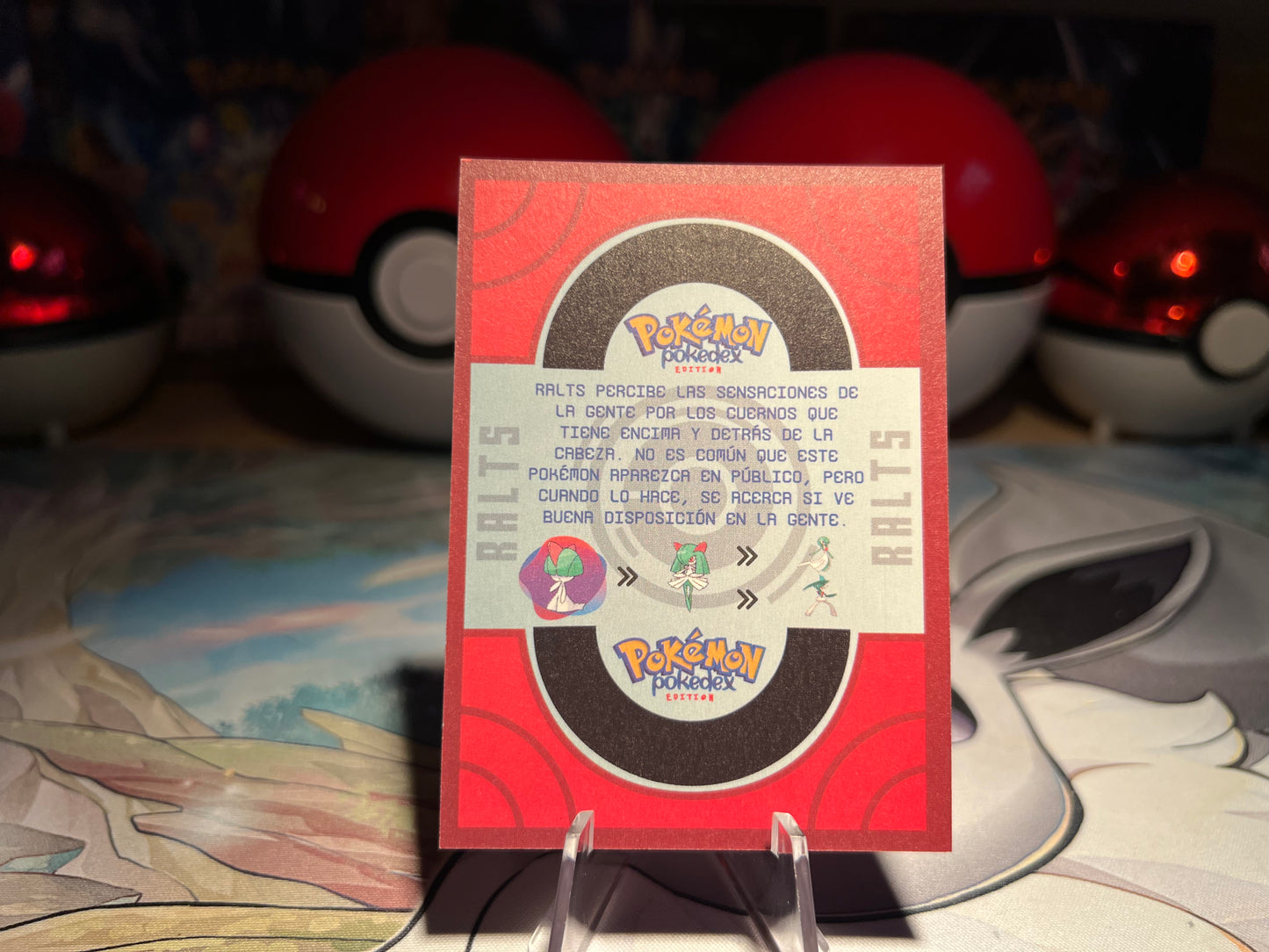 Pokemon Ralts Pokedex Card (Listing #681)