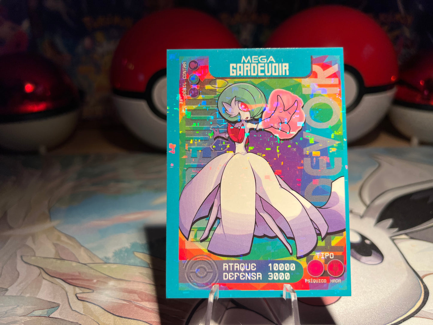Pokemon Holo Mega Gardevoir Pokedex Card (Listing #685)