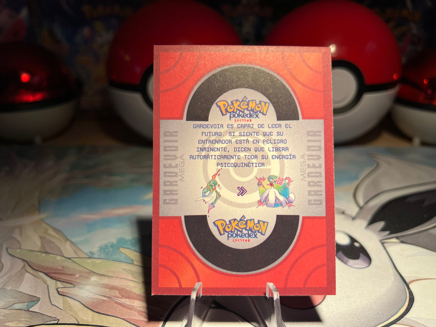 Pokemon Holo Mega Gardevoir Pokedex Card (Listing #685)