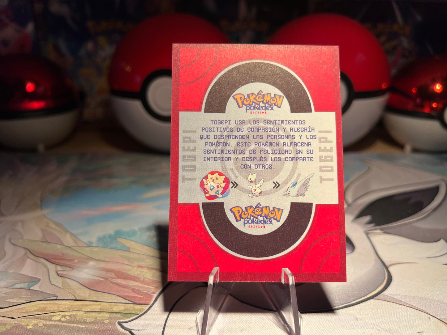 Pokemon Togepi Pokedex Card (Listing #686)
