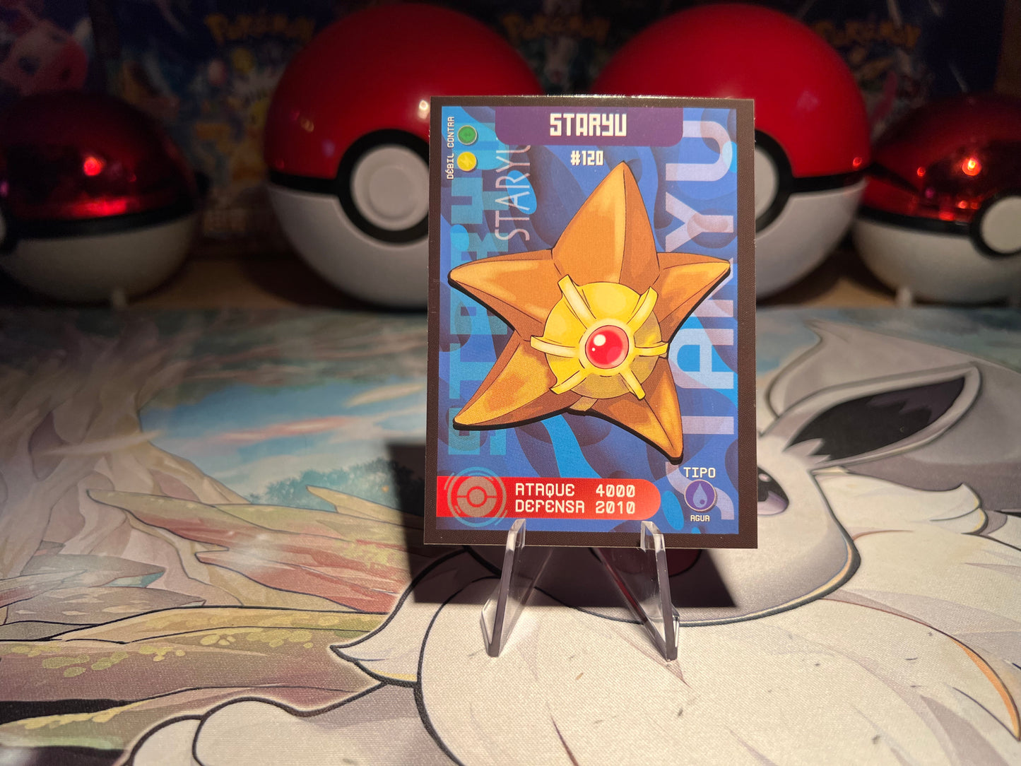 Pokemon Staryu Pokedex Card (Listing #688)
