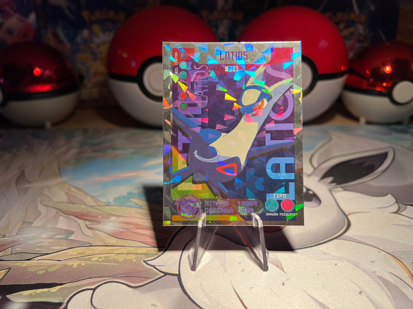 Pokemon Holo Latios Pokedex Card (Listing #690)