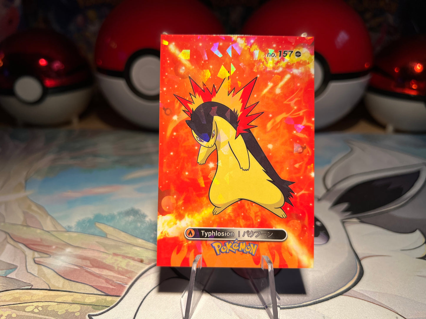 Pokemon Card Database 2 Holo Typhlosion (Listing #696)