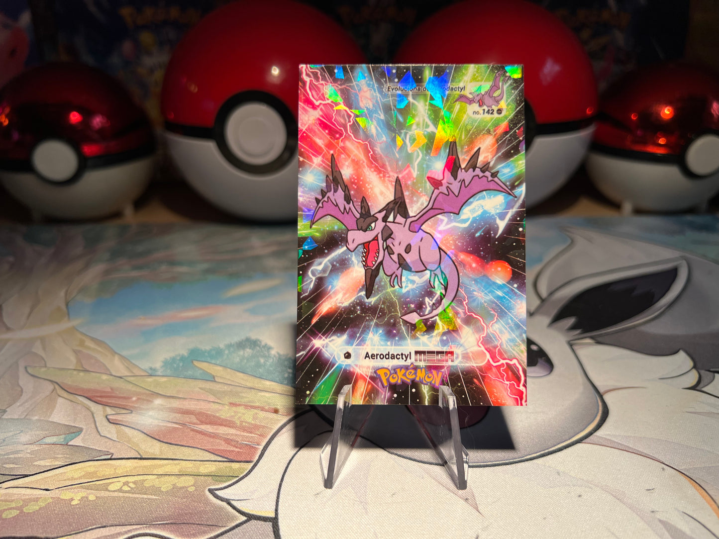 Pokemon Card Database 2 Holo Mega Aerodactyl (Listing #698)