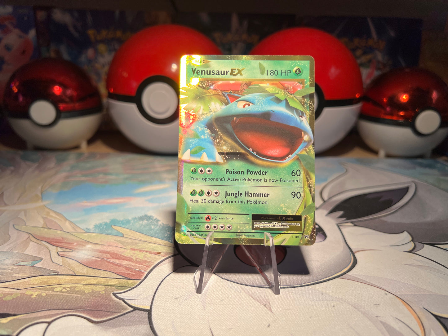 Pokemon Card Venasaur EX