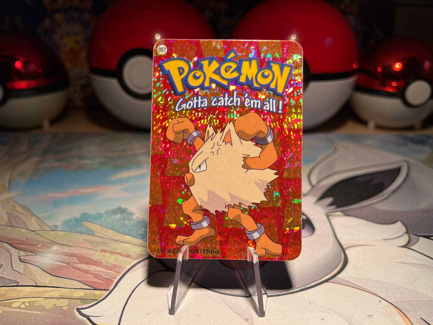 Pokemon Prism Primeape Sticker (Listing #720)