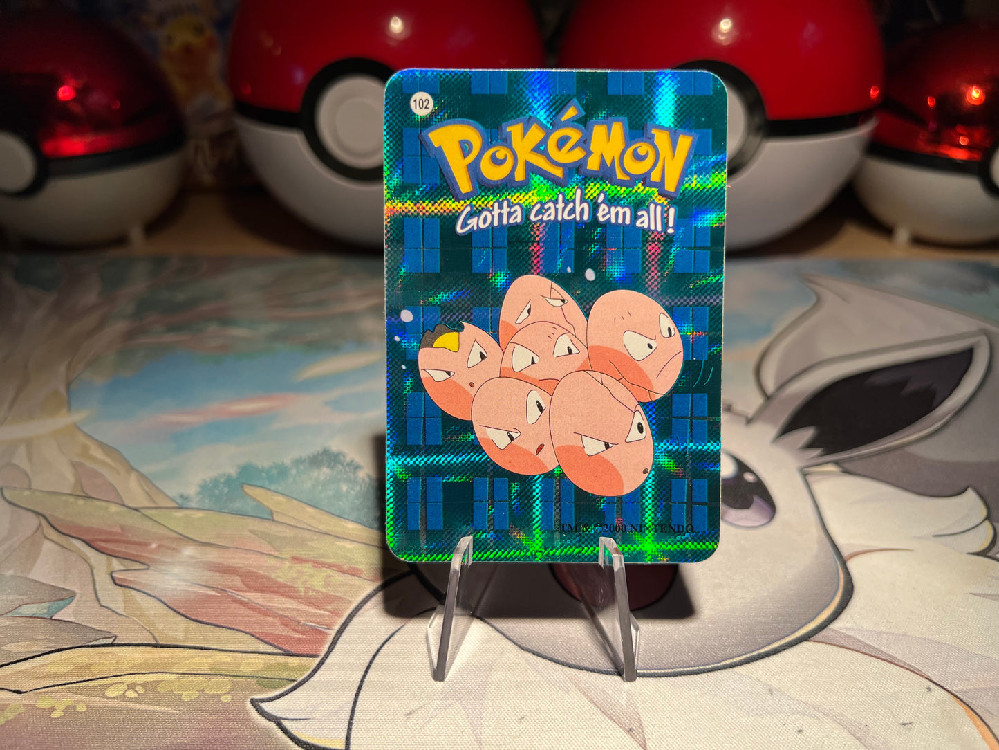 Pokemon Exeggcute Vending Sticker (Listing #727)
