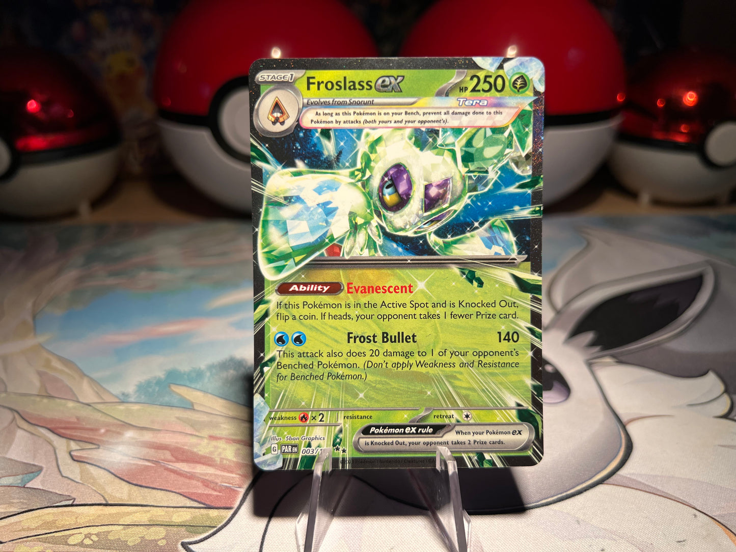 Pokemon Card Froslass EX (Listing #741)