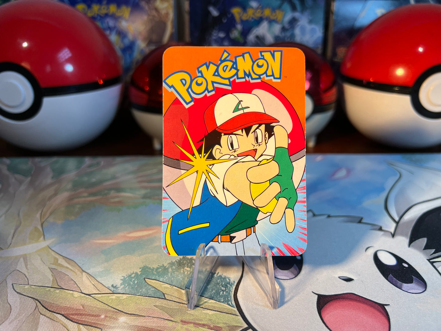Pokemon Poliwrath Prism Sticker Card (Listing #778)