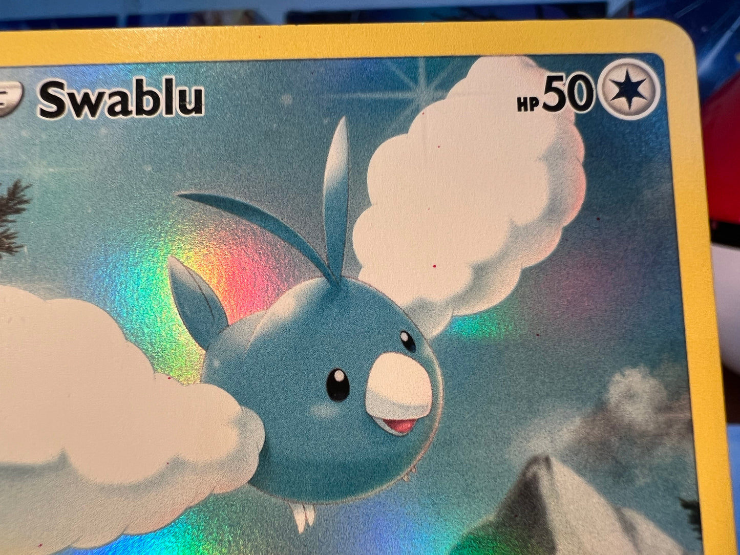Pokemon Card Swablu Full Art Error (Red Dots) (Listing #824)