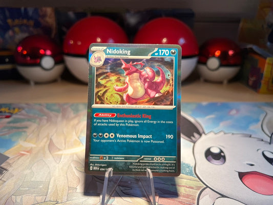 Pokemon Card Holo Nidoking (Listing #147)