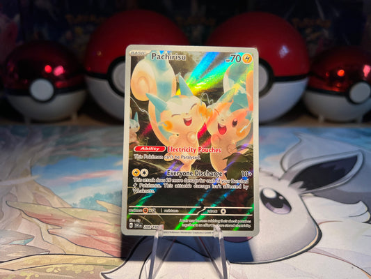 Pokemon Card Pachirisu Illustration Rare (Listing #505)