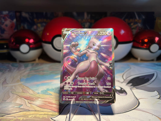 Pokemon Card Mewtwo V Full Art (Listing #506)