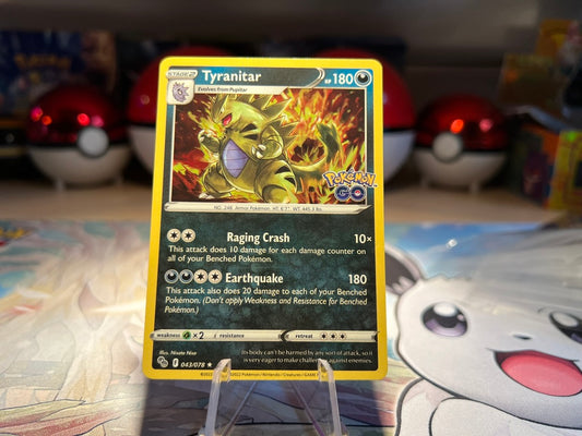 Pokemon Card Holo Tyranitar (Listing #135)