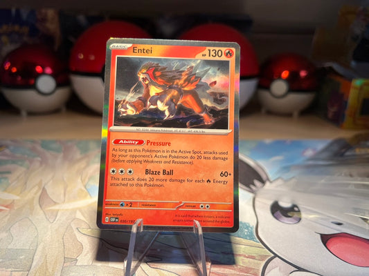 Pokemon Card Holo Entei (Listing #141)