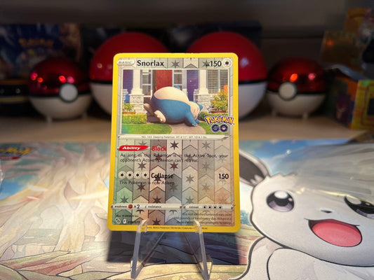 Pokemon Card Pokemon Go Holo Snorlax (Listing #134)