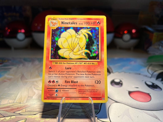 Pokemon Card Holo Ninetales (Listing #207)