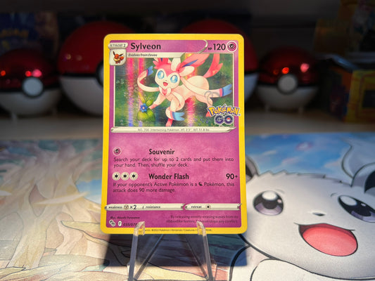 Pokemon Go Holo Sylveon Card (Listing #213)