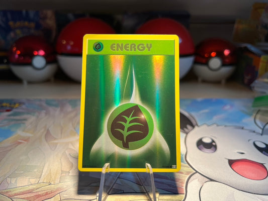 Pokemon Card Holo Grass Energy (Listing #209)