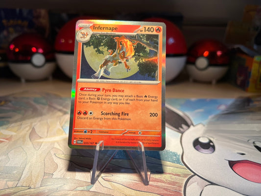 Pokemon Card Holo Infernape (Listing #137)