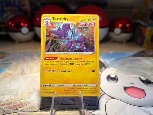 Pokemon Card Holo Toxtricity (Listing #136)