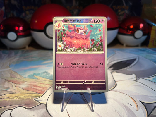 Pokemon Card Aromatisse Pokeball Holo (Listing #486)