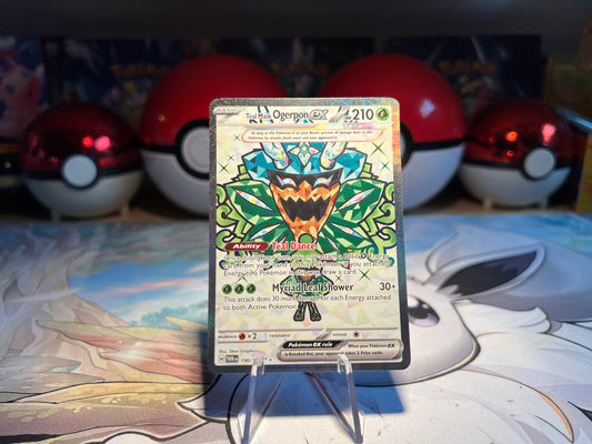 Pokémon Card Teal Mask Ogerpon EX (Listing #502)