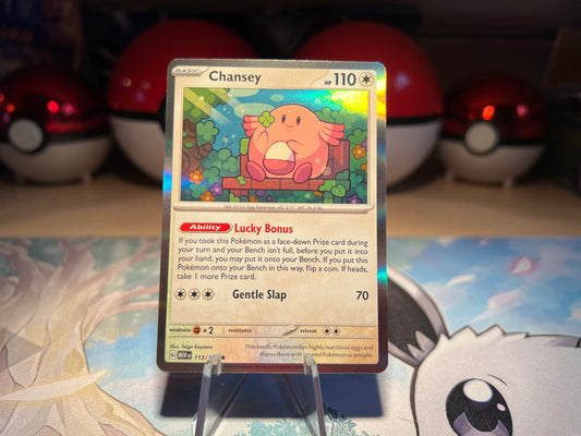 Pokemon Card Holo Chansey (Listing #5)