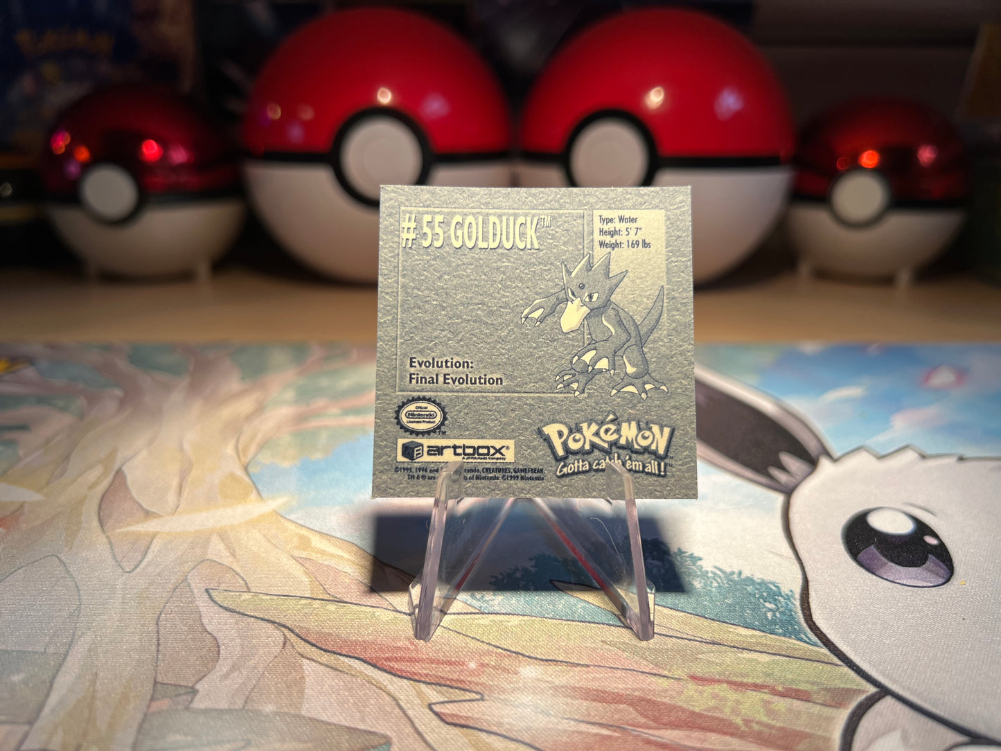 Pokemon Golduck Sticker (Listing #9)