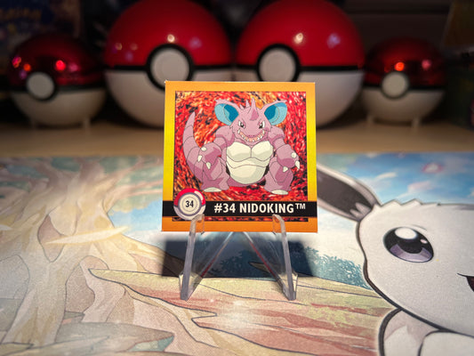 Pokemon Nidoking Sticker (Listing #10)
