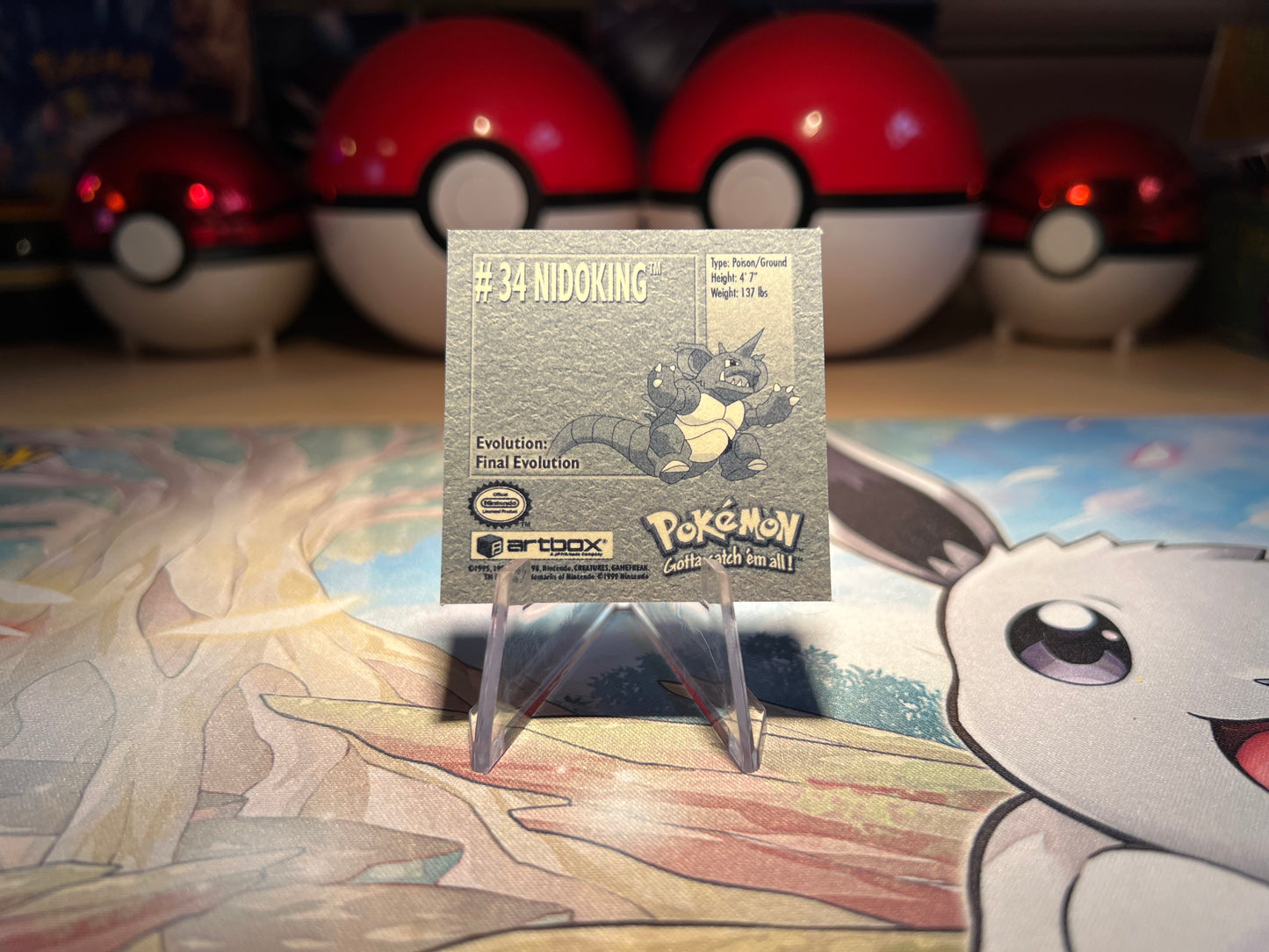 Pokemon Nidoking Sticker (Listing #10)