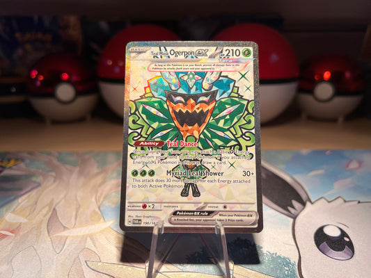 Pokemon Card Teal Mask Ogerpon EX (Listing #23)