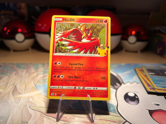 Pokemon Card Holo Ho-Oh