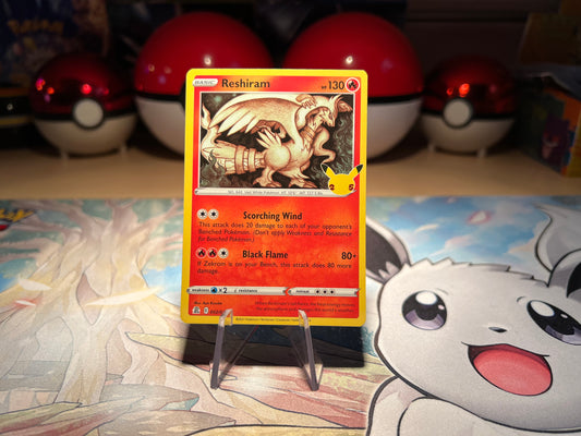 Pokemon Card Holo Reshiram (Listing #27)