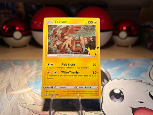 Pokemon Card Holo Zekrom (Listing #32)