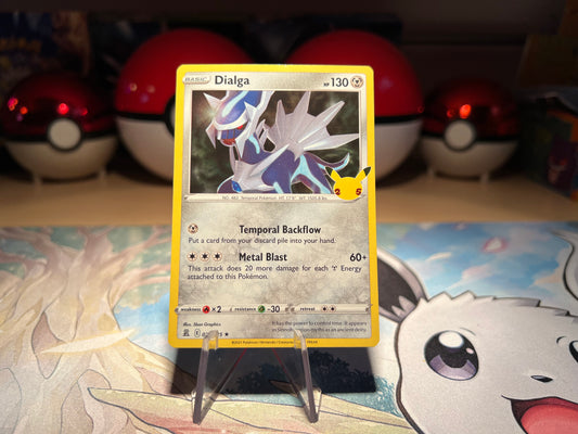 Pokemon Card Holo Dialga (Listing #33)