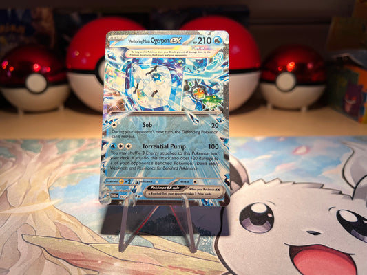Pokemon Card Wellspring Mask Ogerpon EX (Listing #45)
