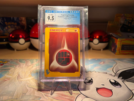 CGC 9.5 Graded Fighting Energy Pokemon Card (Listing #58)