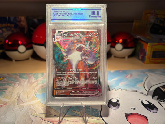 CC&G 10.0 Graded Lycanroc VMAX Pokemon Card (Listing #59)