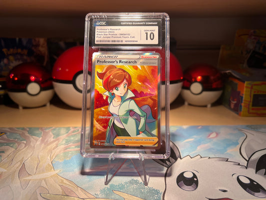 CGC 10 Graded Professor's Research Trainer Pokemon Card (Listing #63)