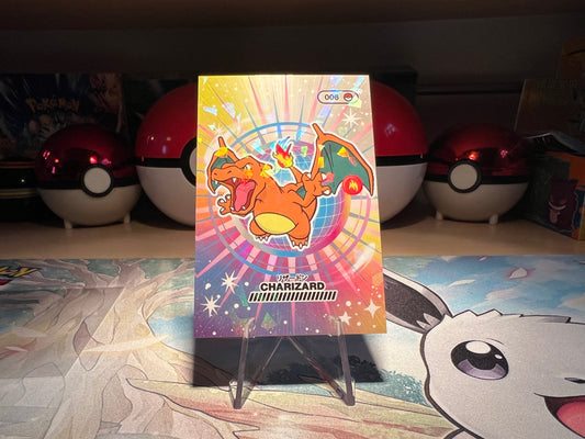 Pokemon Holo Charizard Pocket Book Card (Listing #69)