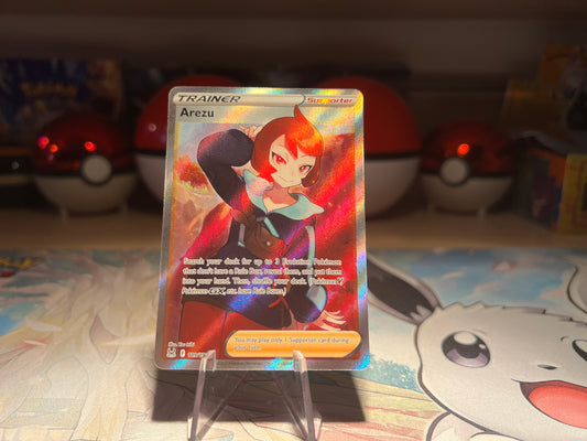 Pokemon Trainer Card Arezu Illustration Rare (Listing #91)