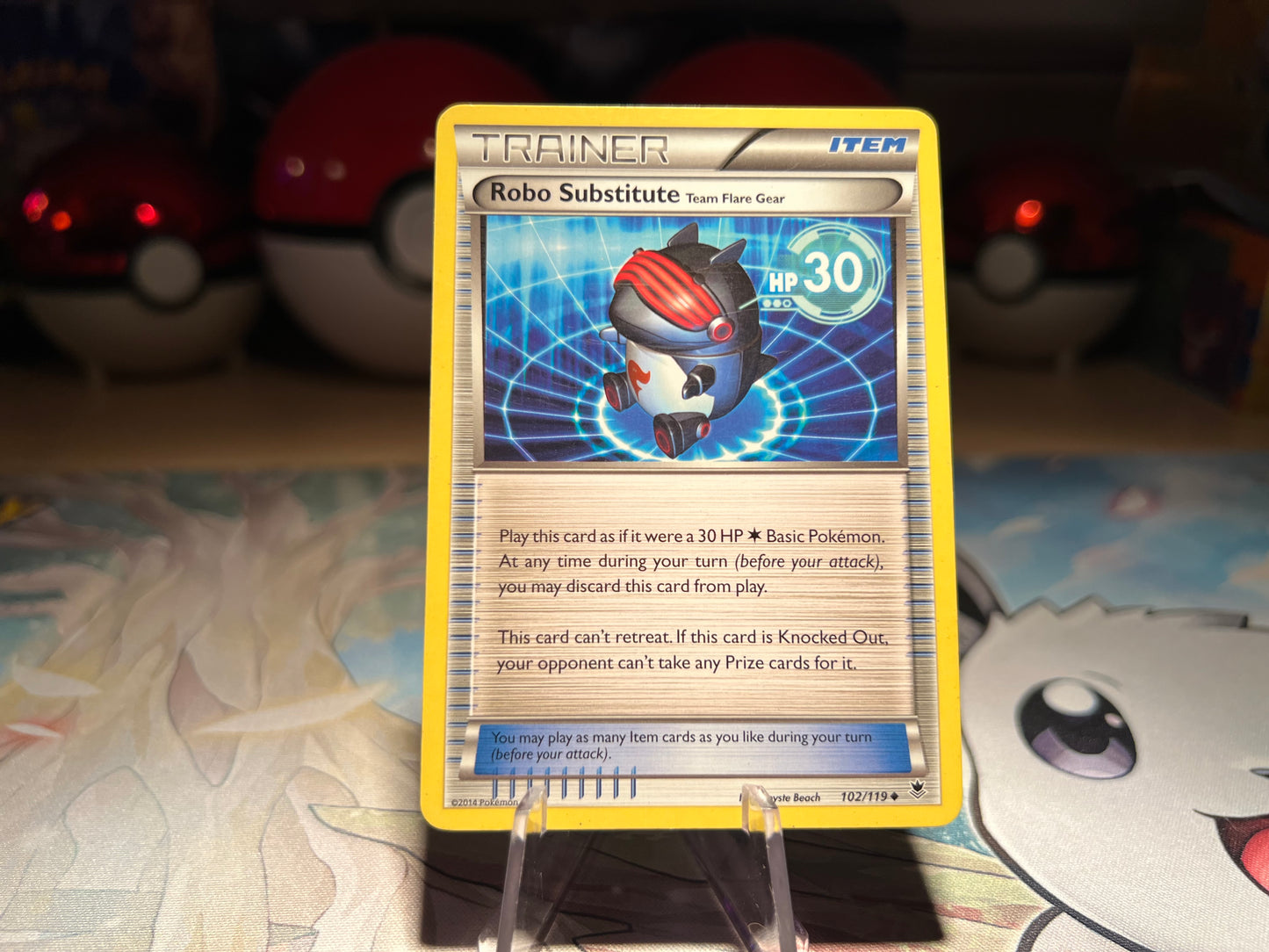 Pokemon Card Robo Substitute Trainer (MP)(Listing #98)