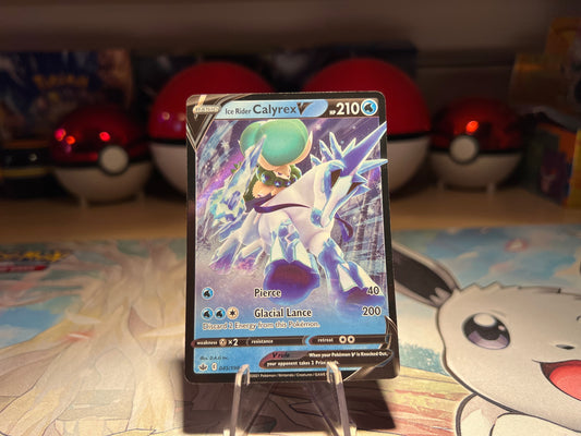 Pokemon Card Ice Rider Calyrex V (Listing #102)