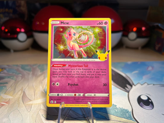 Pokemon Card Holo Mew (Listing #170)
