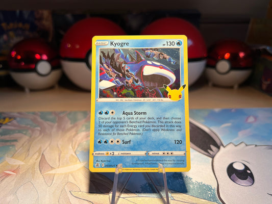 Pokemon Card Holo Kyogre (Listing #182)