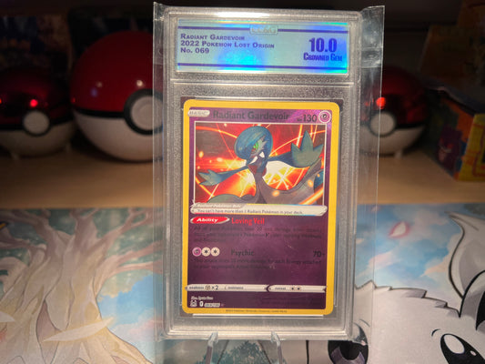 Graded CC&G 10 Radiant Gardevoir Pokemon Card (Listing #233)