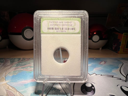 Faceted AAA Garnet Authentic Gem Stone