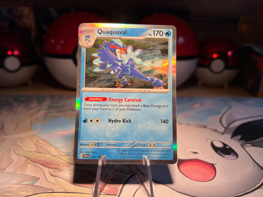 Pokemon Card Holo Quaquaval (Listing #245)