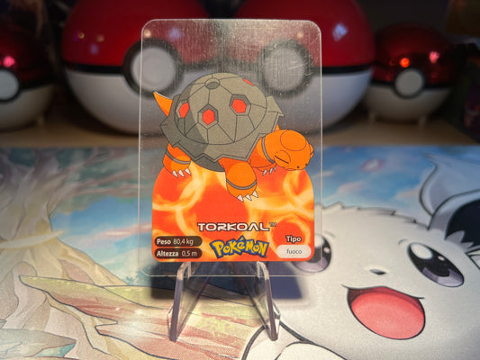 Foreign Torkoal Pokemon Card (Listing #256)